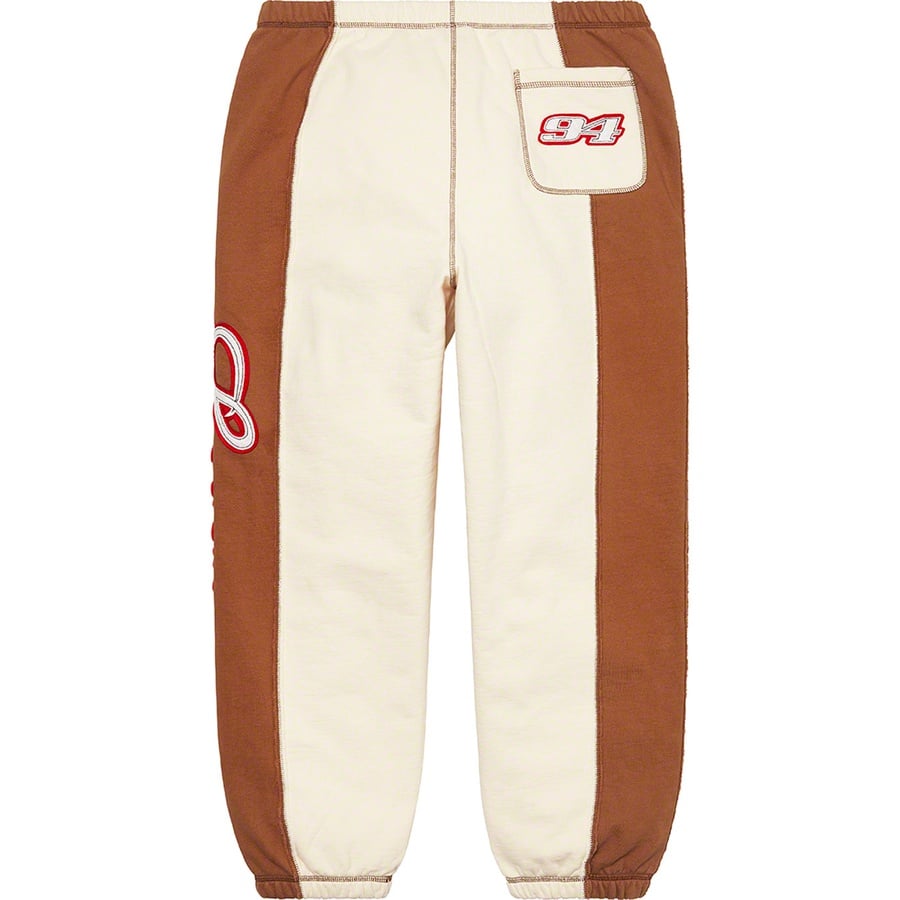 Details on Paneled Script Sweatpant Natural from spring summer
                                                    2021 (Price is $148)