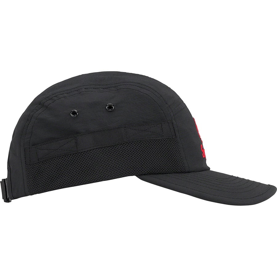 Details on Supreme Timberland Camp Cap Black from spring summer
                                                    2021 (Price is $48)