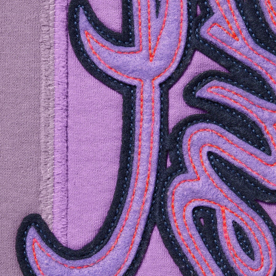 Details on Paneled Script Sweatpant Dusty Purple from spring summer
                                                    2021 (Price is $148)