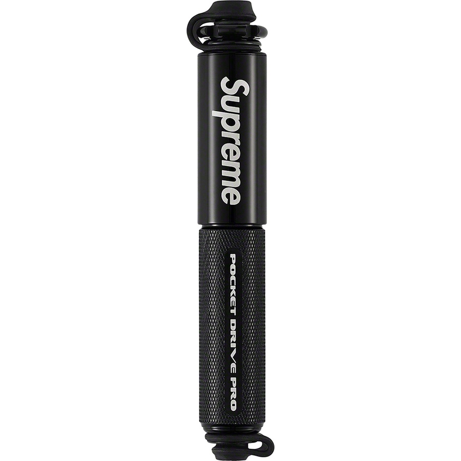 Details on Supreme Lezyne Pocket Drive Pro Bike Pump Black from spring summer
                                                    2021 (Price is $58)