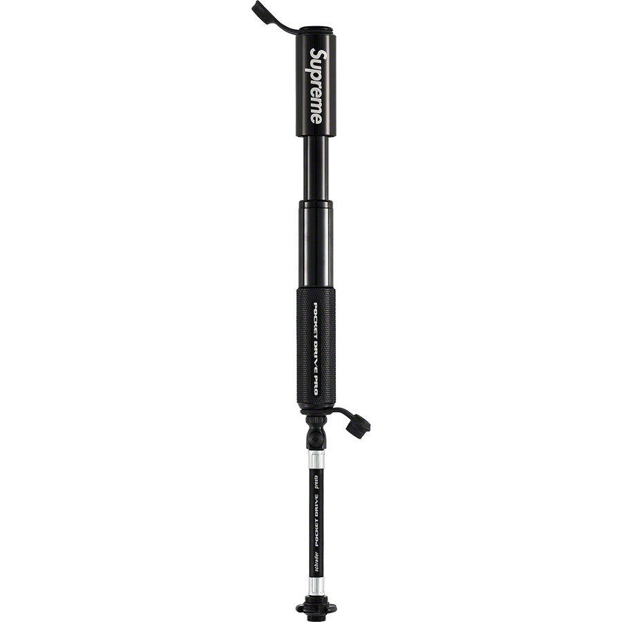 Details on Supreme Lezyne Pocket Drive Pro Bike Pump Black from spring summer
                                                    2021 (Price is $58)