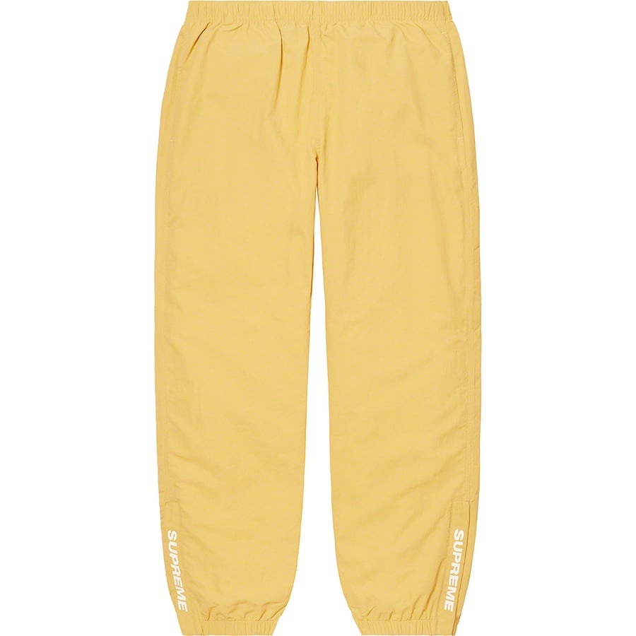 Details on Warm Up Pant Pale Yellow from spring summer
                                                    2021 (Price is $128)