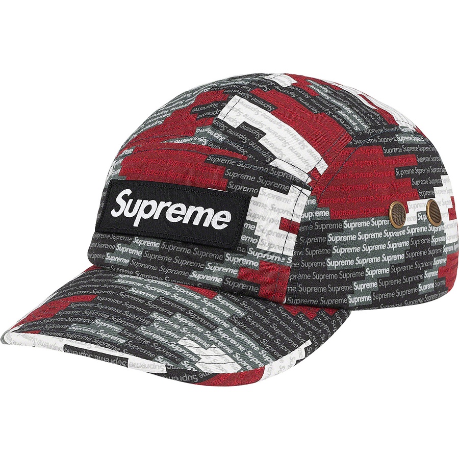 Details on Military Camp Cap Red Camo from spring summer 2021 (Price is $48)