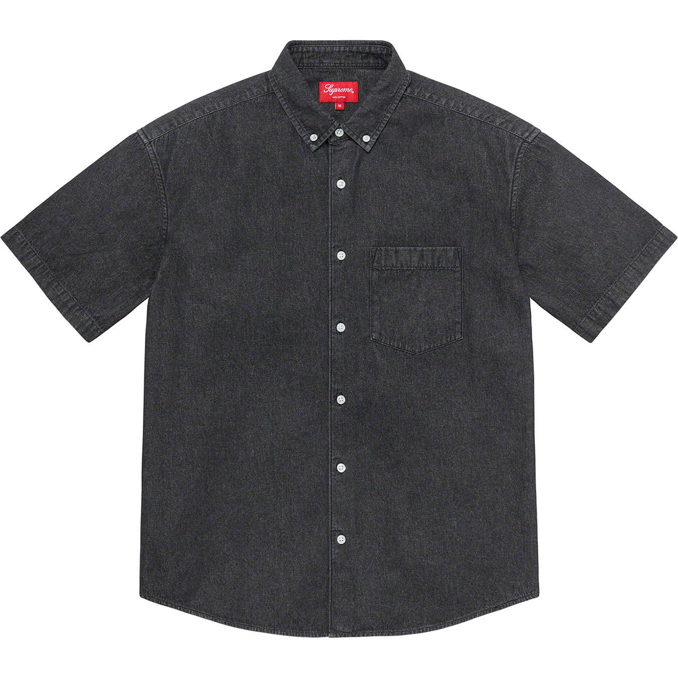 Embossed Denim S S Shirt - spring summer 2021 - Supreme