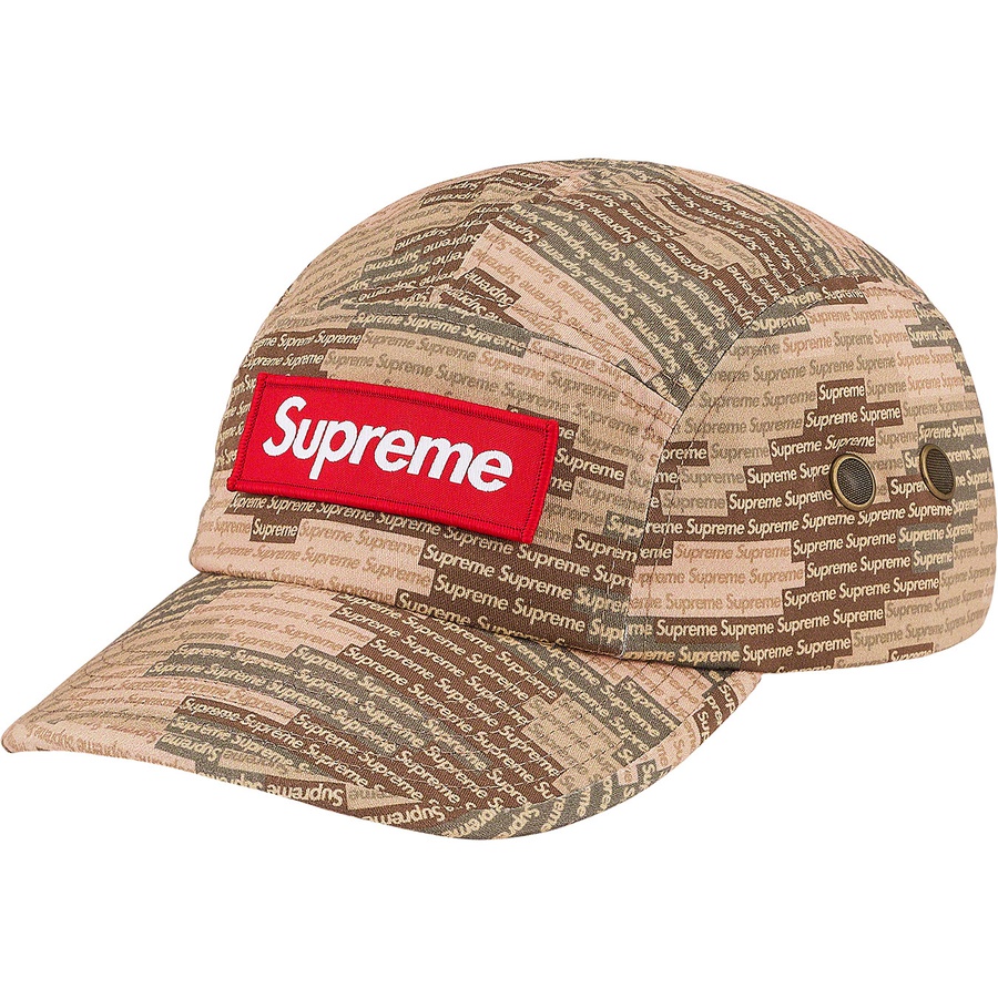 Details on Military Camp Cap Tan Camo from spring summer
                                                    2021 (Price is $48)