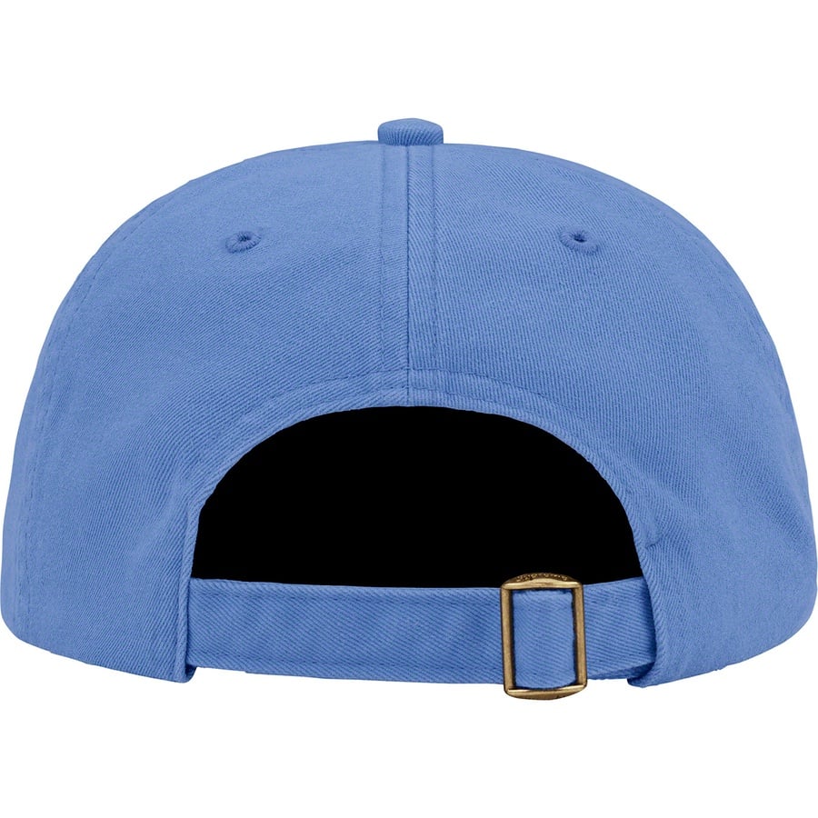 Details on Leather Visor 6-Panel Royal from spring summer 2021 (Price is $54)