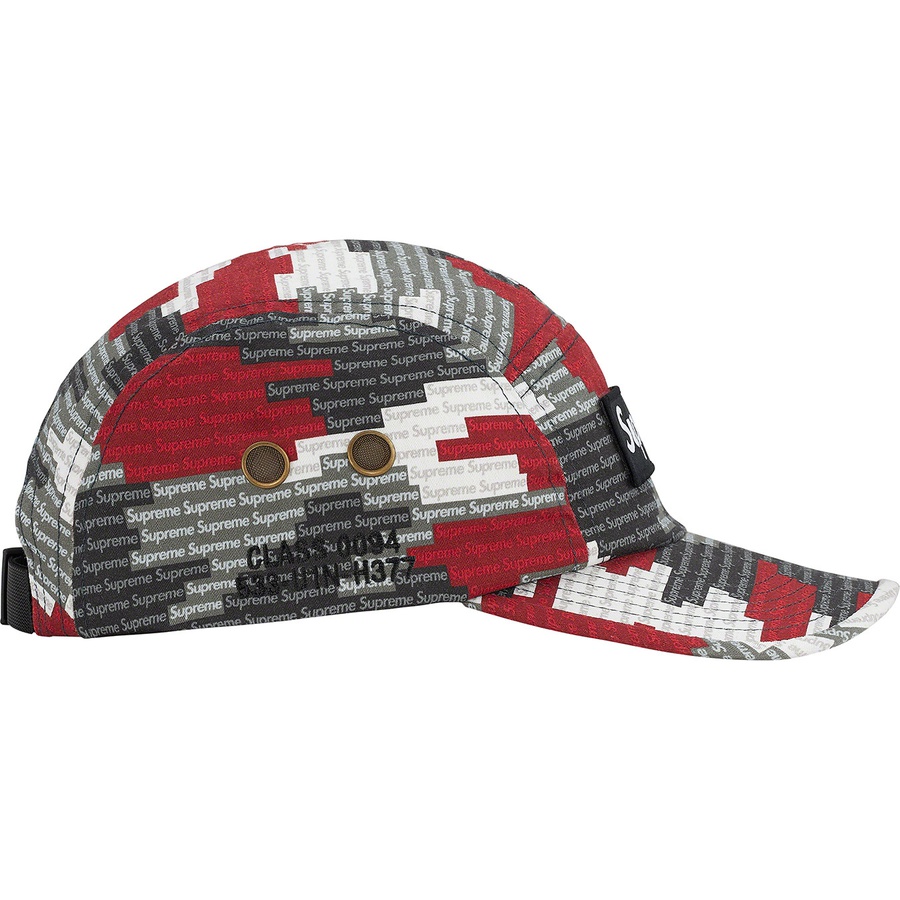 Details on Military Camp Cap Red Camo from spring summer
                                                    2021 (Price is $48)