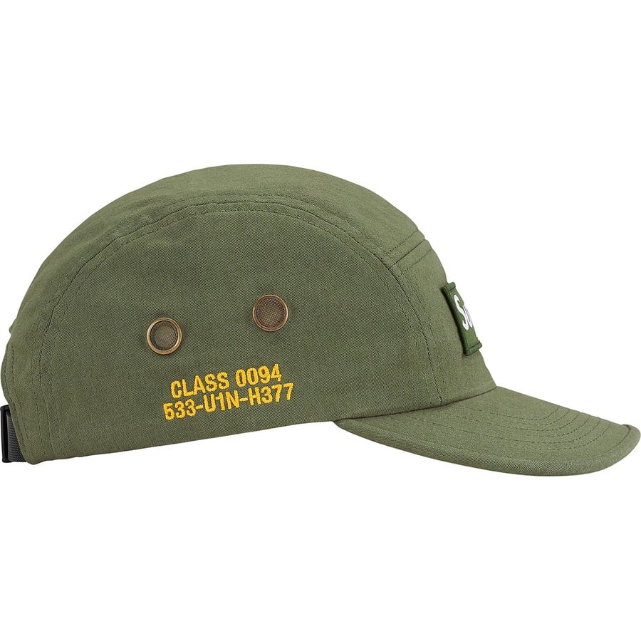 Details on Military Camp Cap Olive from spring summer
                                                    2021 (Price is $48)