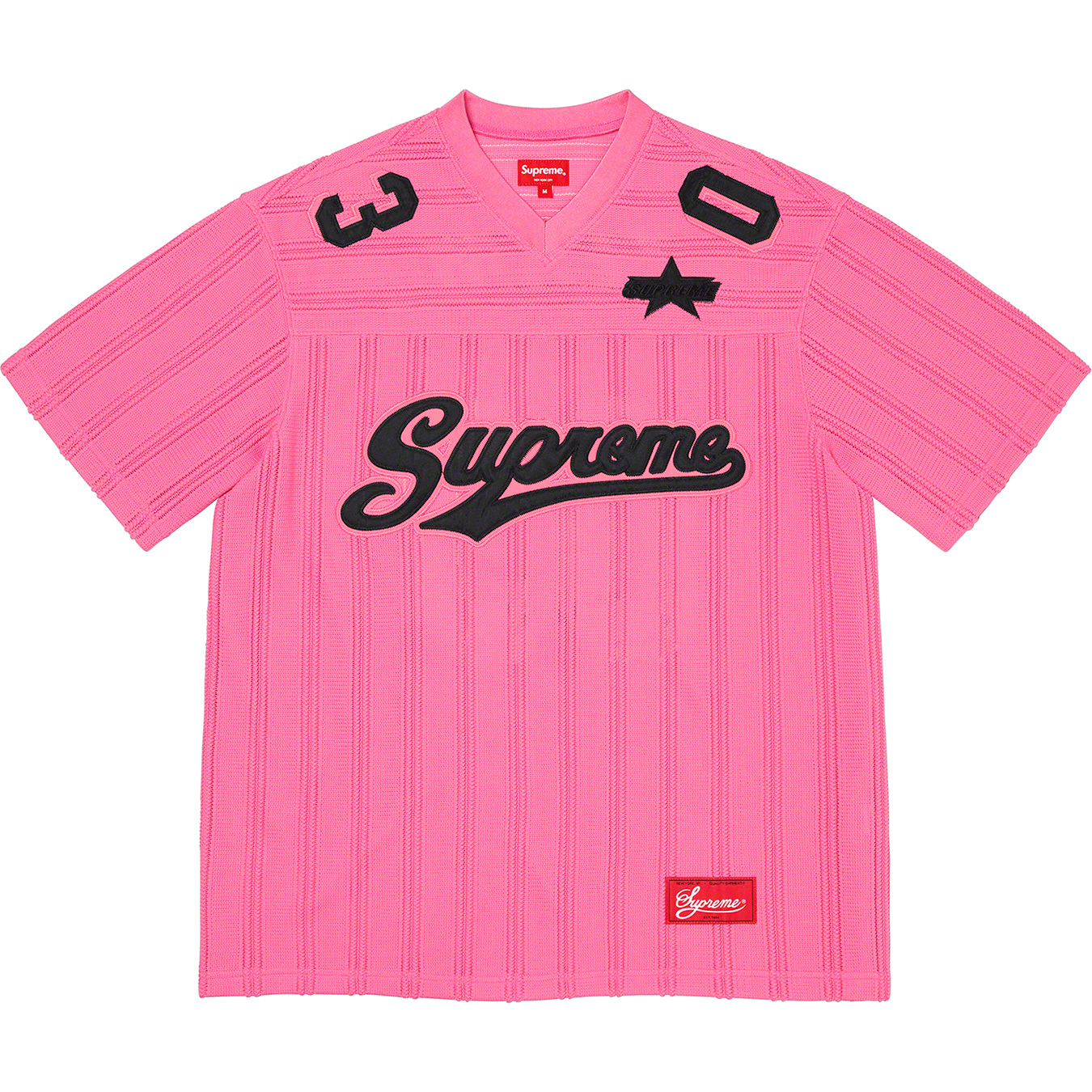 Supreme Mesh Hooded L/S Baseball Jersey