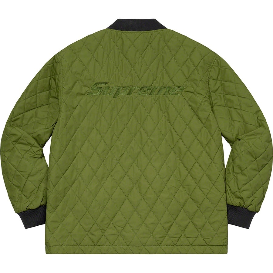 Details on Reversible Tech Work Jacket Green from spring summer
                                                    2021 (Price is $188)