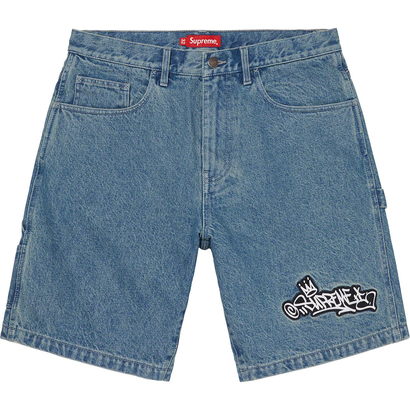 Handstyle Denim Painter Short - spring summer 2021 - Supreme