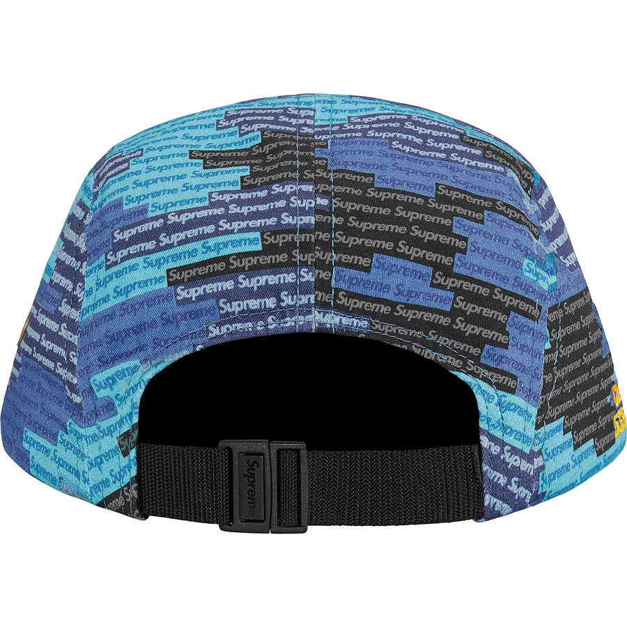 Details on Military Camp Cap Blue Camo from spring summer 2021 (Price is $48)