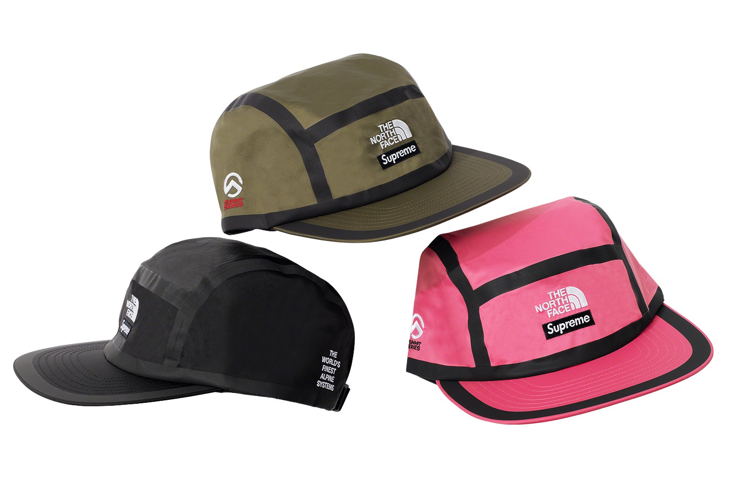 supreme north face camp cap