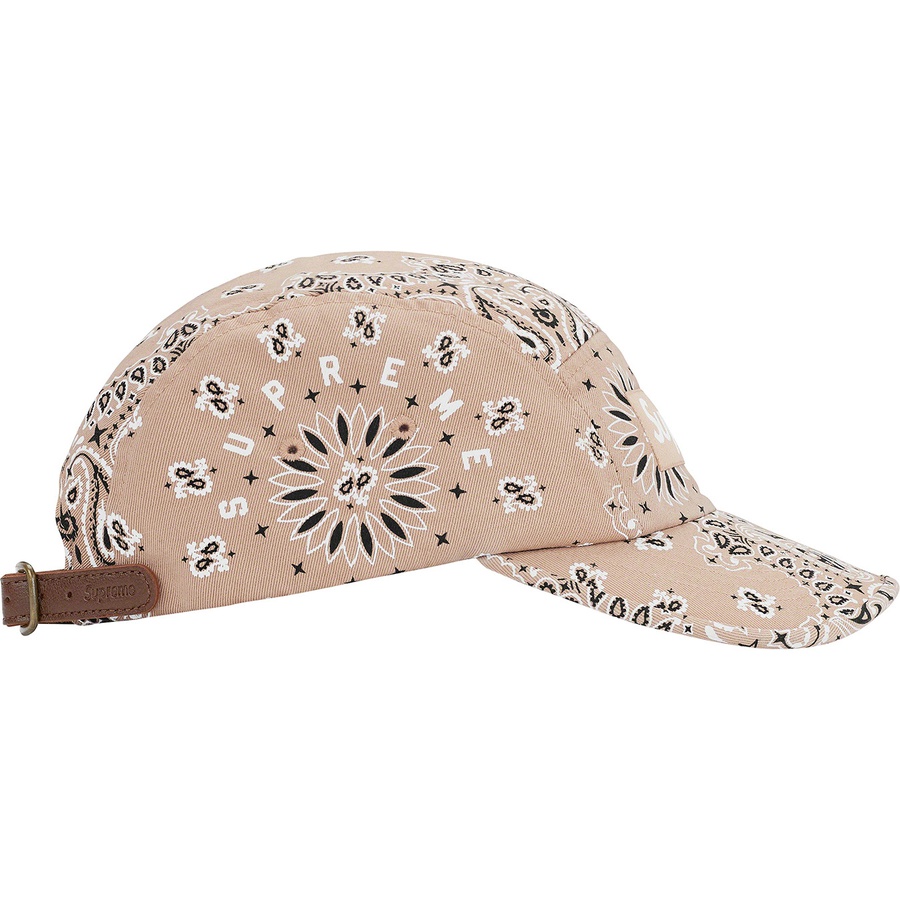 Details on Bandana Camp Cap Tan from spring summer 2021 (Price is $48)
