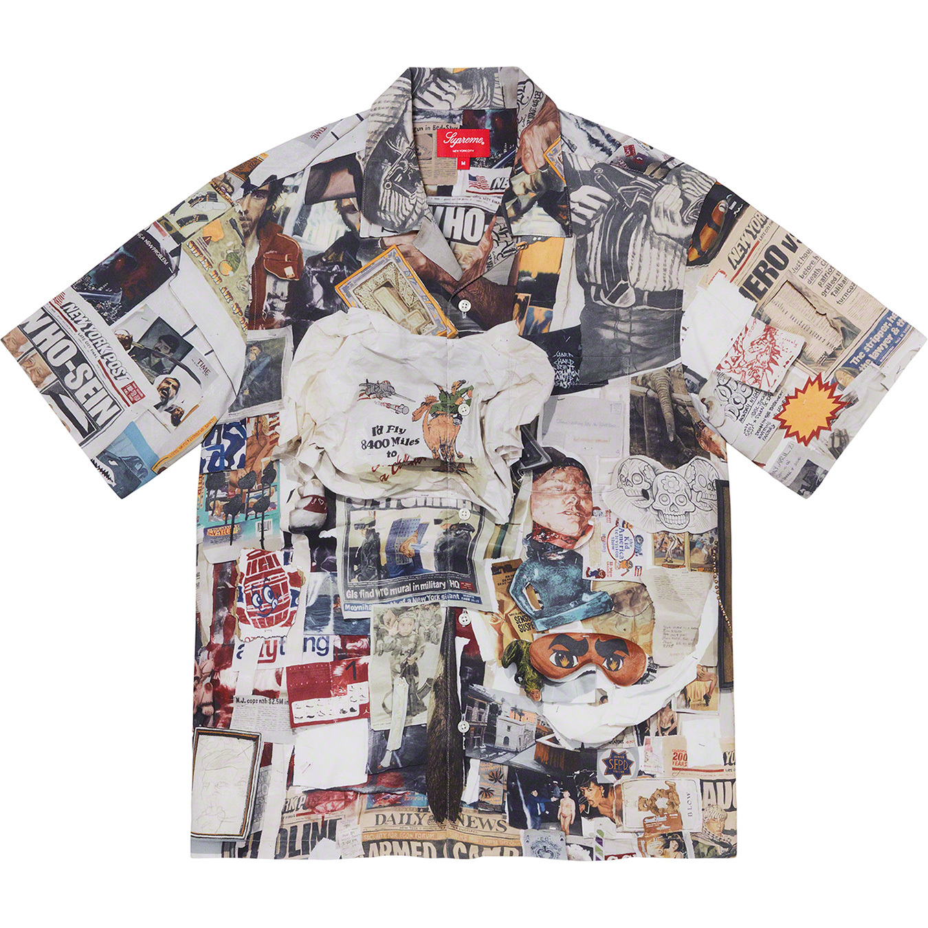 Dash's Wall Rayon S S Shirt - spring summer 2021 - Supreme