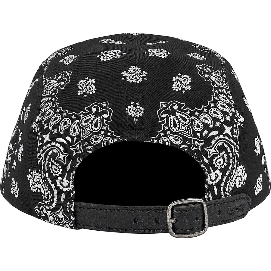 Details on Bandana Camp Cap Black from spring summer
                                                    2021 (Price is $48)