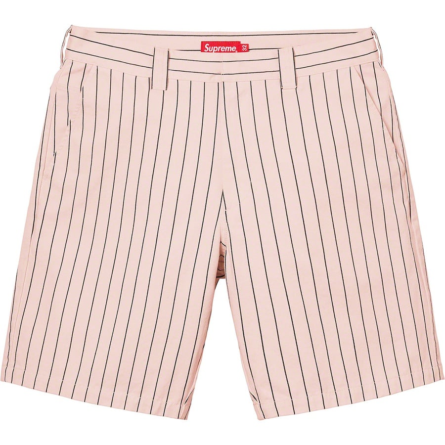 Details on Work Short Light Pink Stripe from spring summer
                                                    2021 (Price is $110)