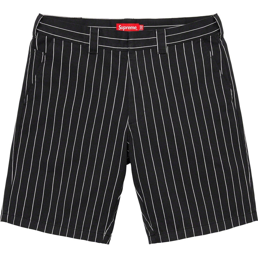 Details on Work Short Black Stripe from spring summer
                                                    2021 (Price is $110)