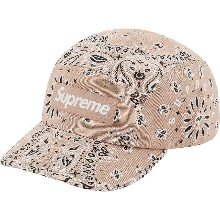 Details on Bandana Camp Cap Tan from spring summer
                                                    2021 (Price is $48)