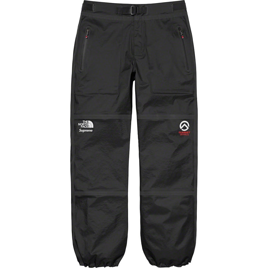 Details on Supreme The North Face Summit Series Outer Tape Seam Mountain Pant Black from spring summer
                                                    2021 (Price is $288)