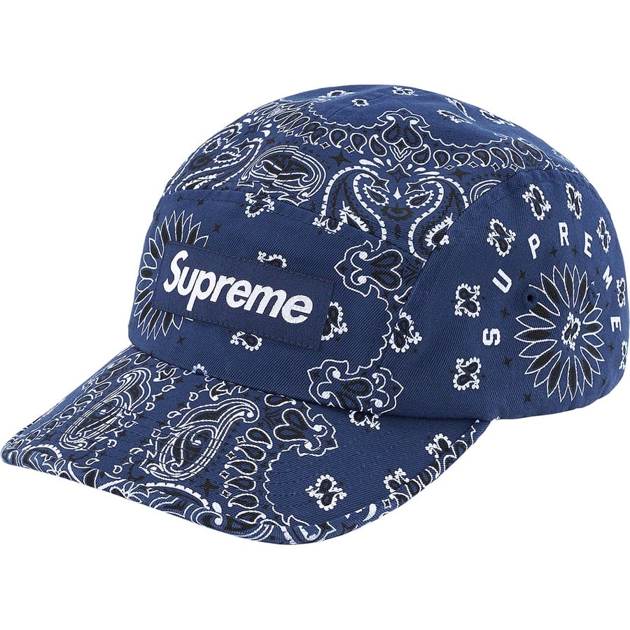 Details on Bandana Camp Cap Navy from spring summer
                                                    2021 (Price is $48)