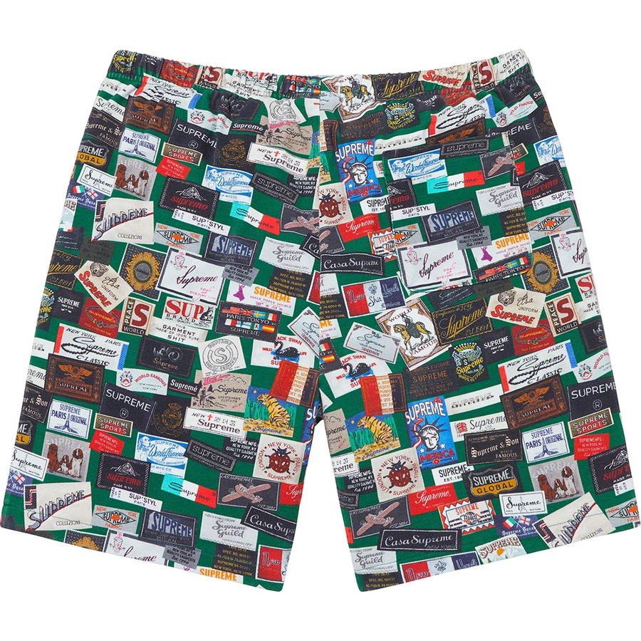 Details on Labels Pique Short Green from spring summer
                                                    2021 (Price is $110)