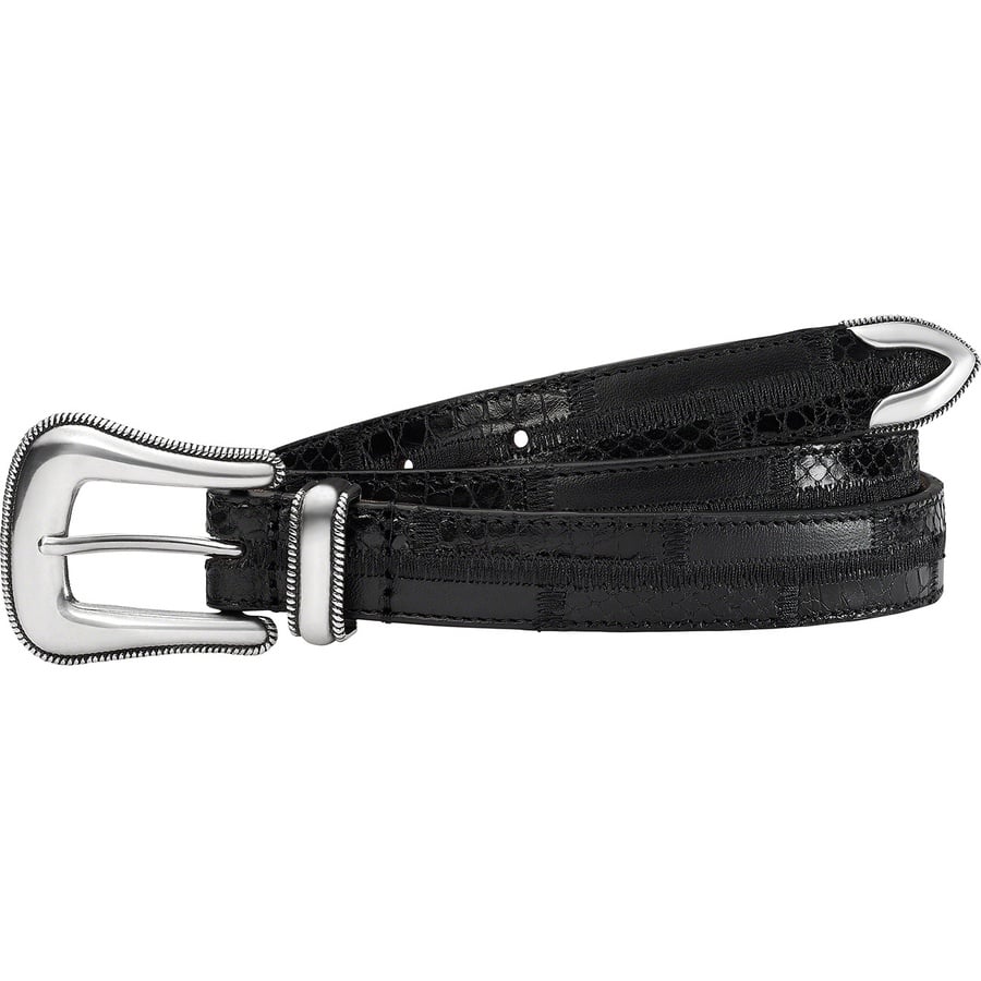 Details on Patchwork Ranger Belt Black from spring summer
                                                    2021 (Price is $158)