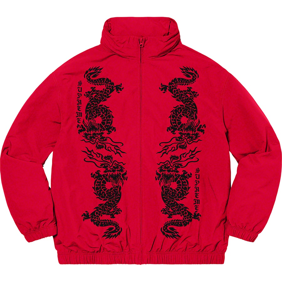 Supreme Dragon Track Jacket (SS21) - Red - $168