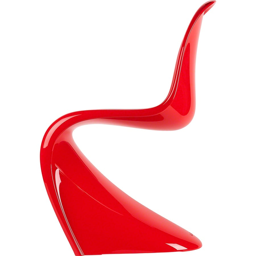 Details on Supreme Vitra Panton Chair Red from spring summer
                                                    2021 (Price is $2600)
