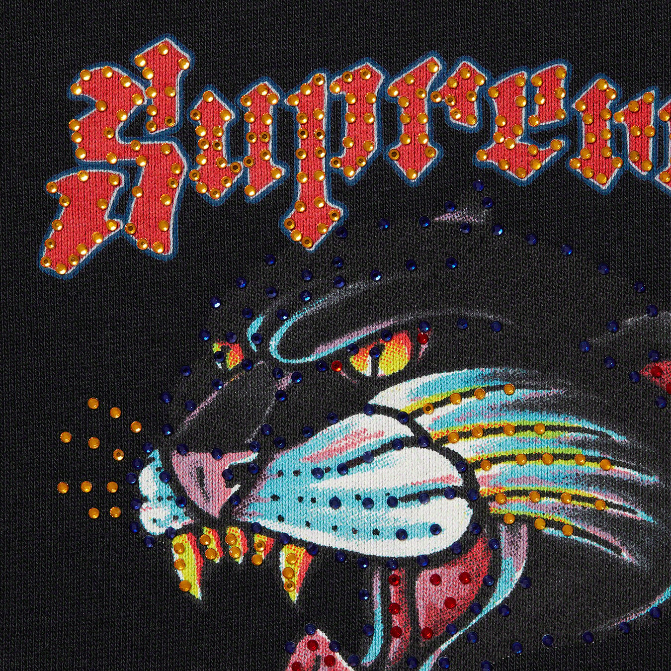 Panther Zip Up Hooded Sweatshirt - Supreme Community