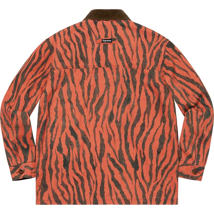 Details on Barn Coat Tiger Stripe from spring summer
                                                    2021 (Price is $188)