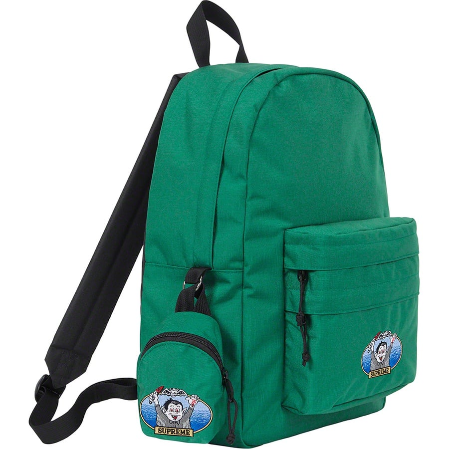 Details on Vampire Boy Backpack Green from spring summer
                                                    2021 (Price is $128)