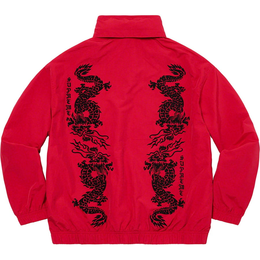 Details on Dragon Track Jacket Red from spring summer
                                                    2021 (Price is $168)