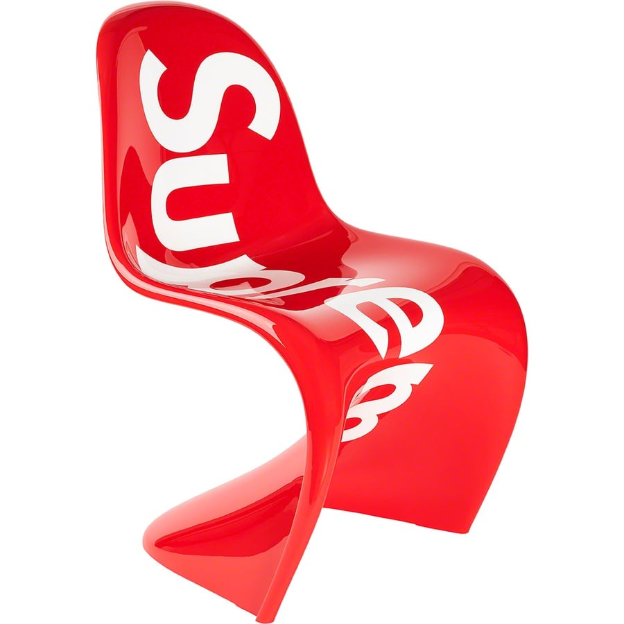 Details on Supreme Vitra Panton Chair Red from spring summer
                                                    2021 (Price is $2600)