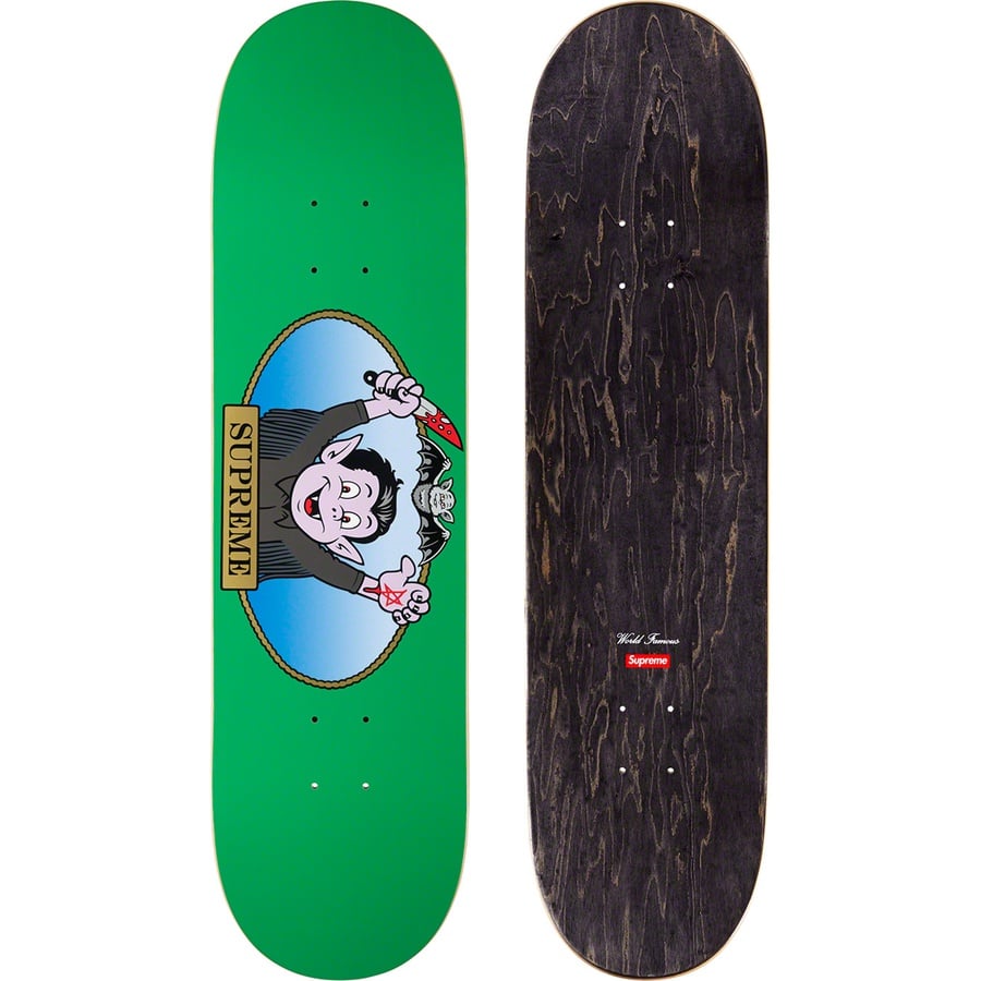 Details on Vampire Boy Skateboard Green - 8.5" x 32.25"  from spring summer
                                                    2021 (Price is $52)