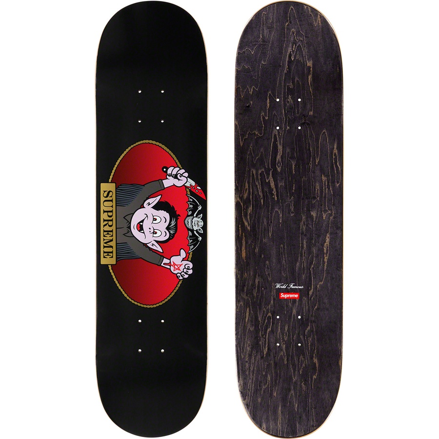 Details on Vampire Boy Skateboard Black - 8.375" x 32.125"  from spring summer
                                                    2021 (Price is $52)