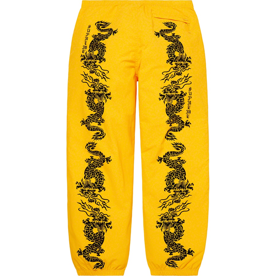 Details on Dragon Track Pant Yellow from spring summer
                                                    2021 (Price is $138)