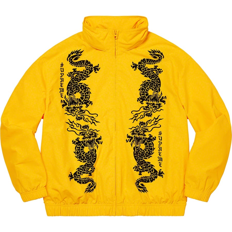 Details on Dragon Track Jacket Yellow from spring summer
                                                    2021 (Price is $168)