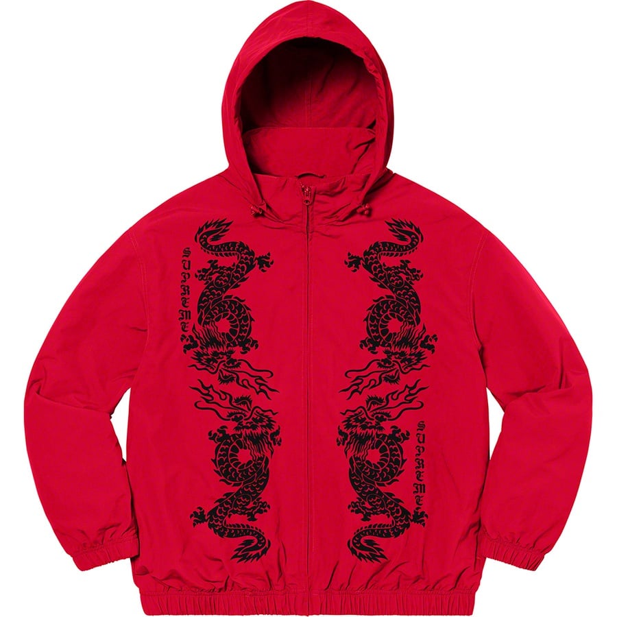 Details on Dragon Track Jacket Red from spring summer
                                                    2021 (Price is $168)