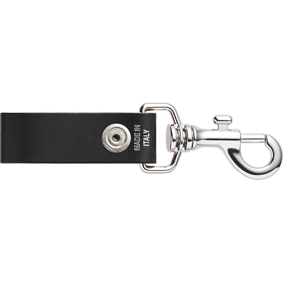 Details on Leather Key Loop Black from spring summer
                                                    2021 (Price is $28)