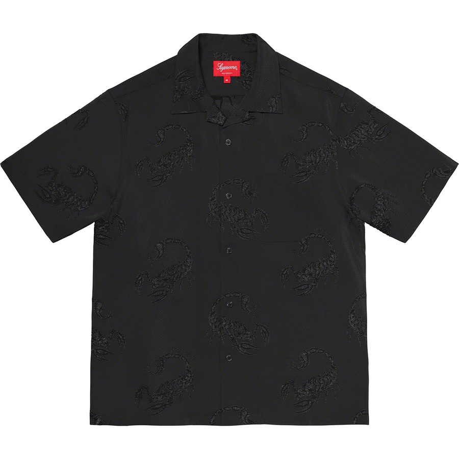 Details on Scorpion Jacquard S S Shirt Black from spring summer
                                                    2021 (Price is $138)