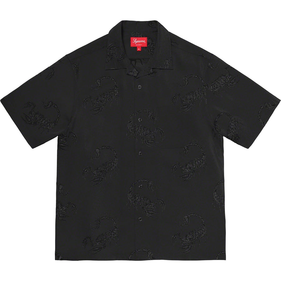 Details on Scorpion Jacquard S S Shirt Black from spring summer
                                                    2021 (Price is $138)