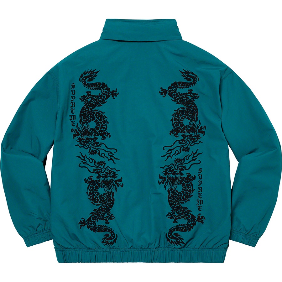 Details on Dragon Track Jacket Teal from spring summer
                                                    2021 (Price is $168)