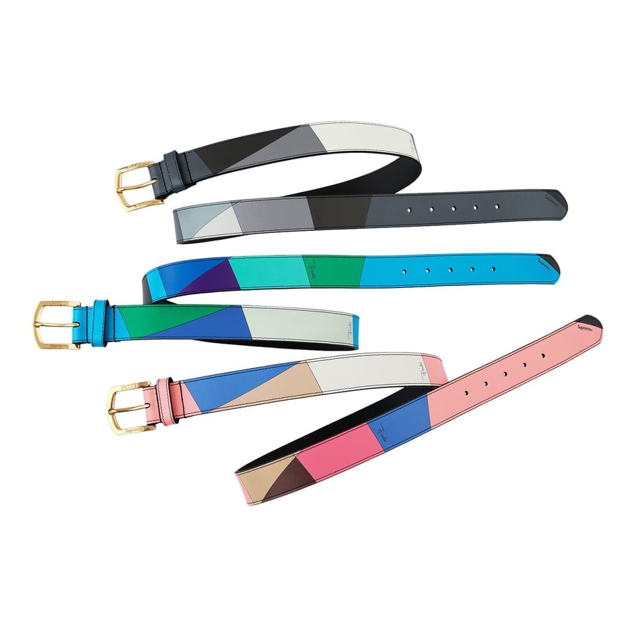 Supreme Supreme Emilio Pucci Belt for spring summer 21 season