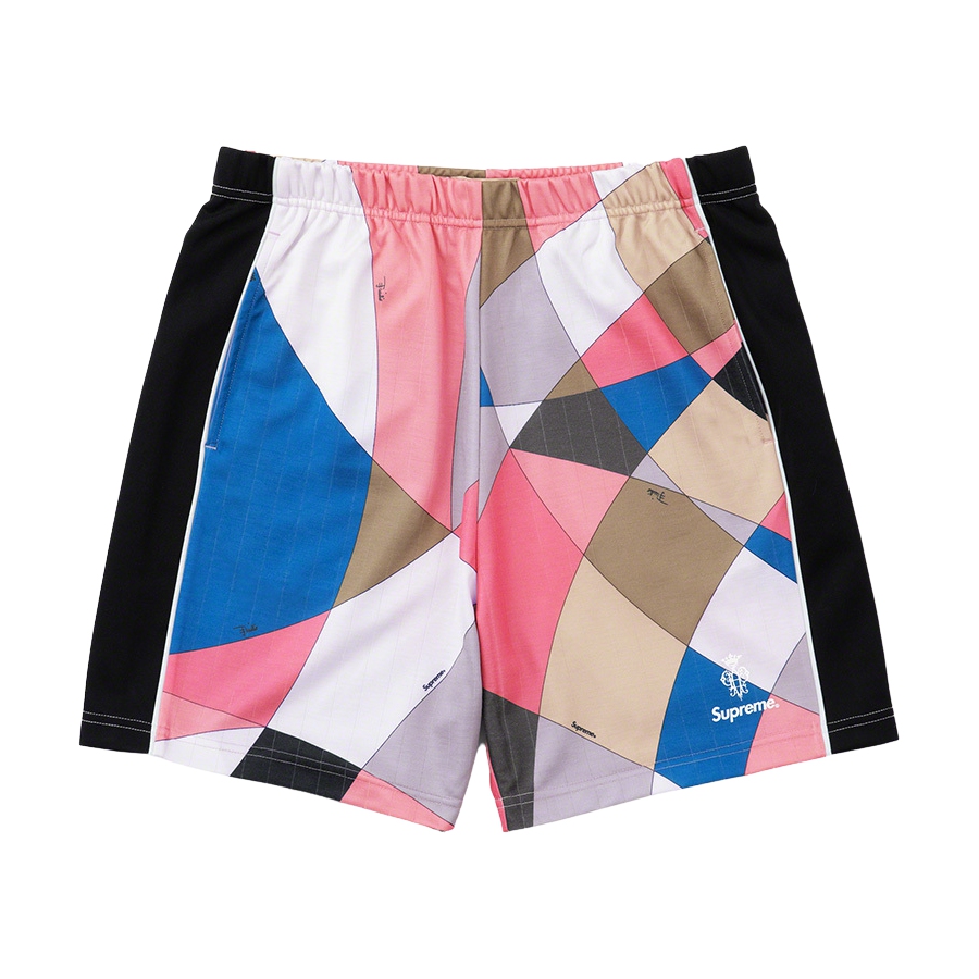 Details on Supreme Emilio Pucci Soccer Short  from spring summer
                                                    2021 (Price is $138)