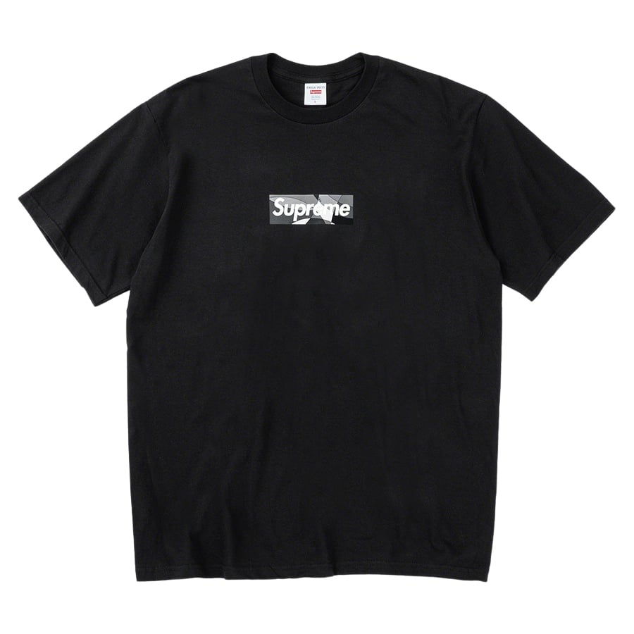 Details on Supreme Emilio Pucci Box Logo Tee  from spring summer 2021 (Price is $54)