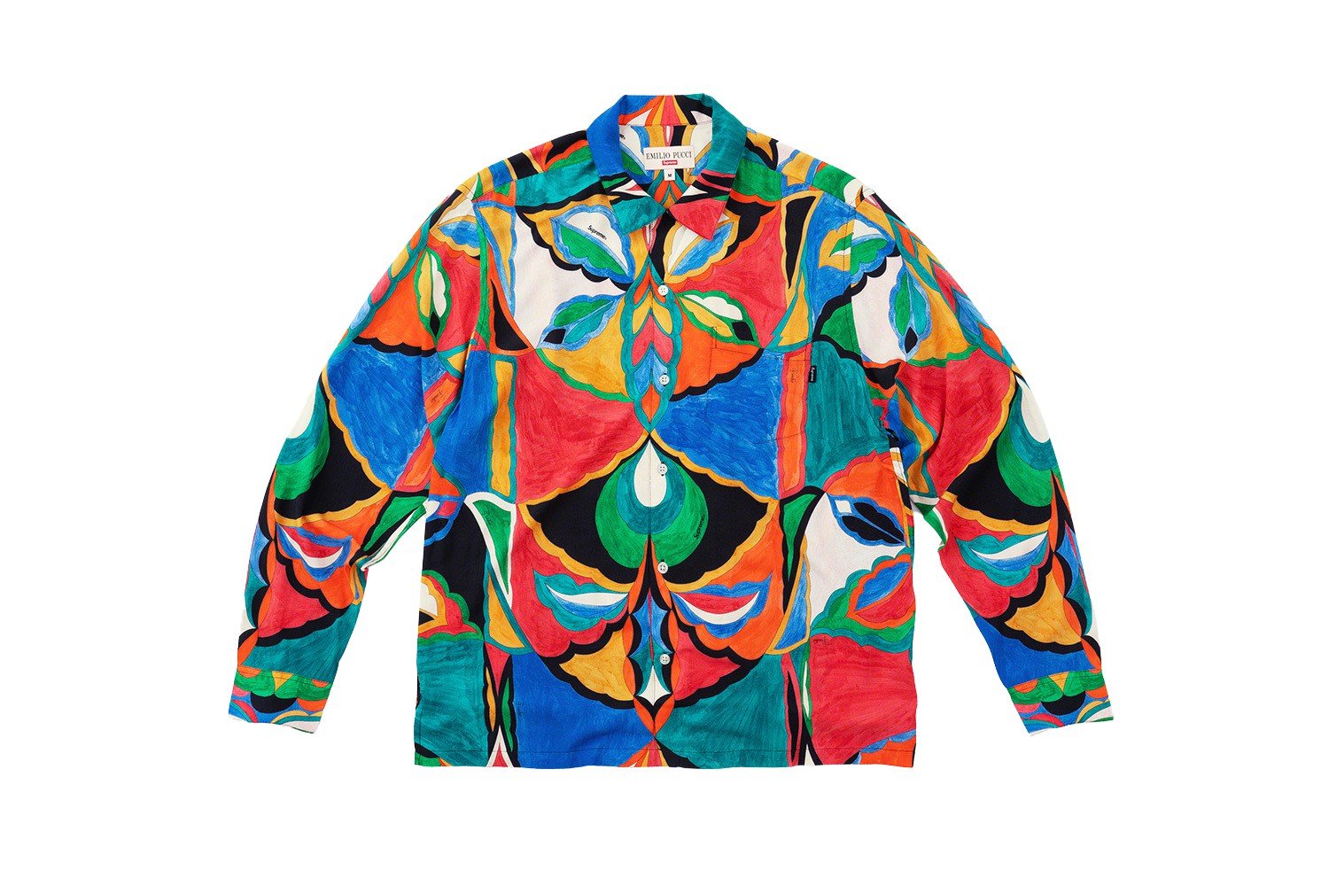 【デットストック】supreme Emilio Pucci L/S Shirt