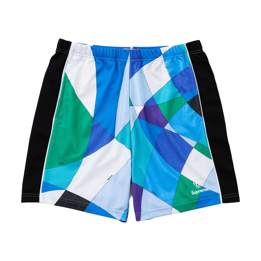 Details on Supreme Emilio Pucci Soccer Short  from spring summer
                                                    2021 (Price is $138)