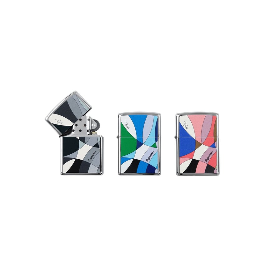 Supreme Supreme Emilio Pucci Zippo releasing on Week 16 for spring summer 2021