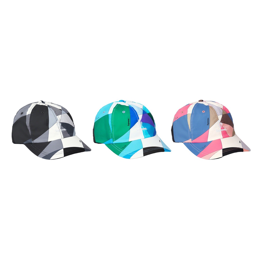 Details on Supreme Emilio Pucci 6-Panel from spring summer 2021 (Price is $68)
